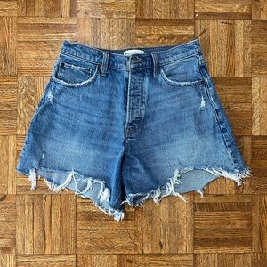 Abercrombie Curve Love High Rise Dad Shorts